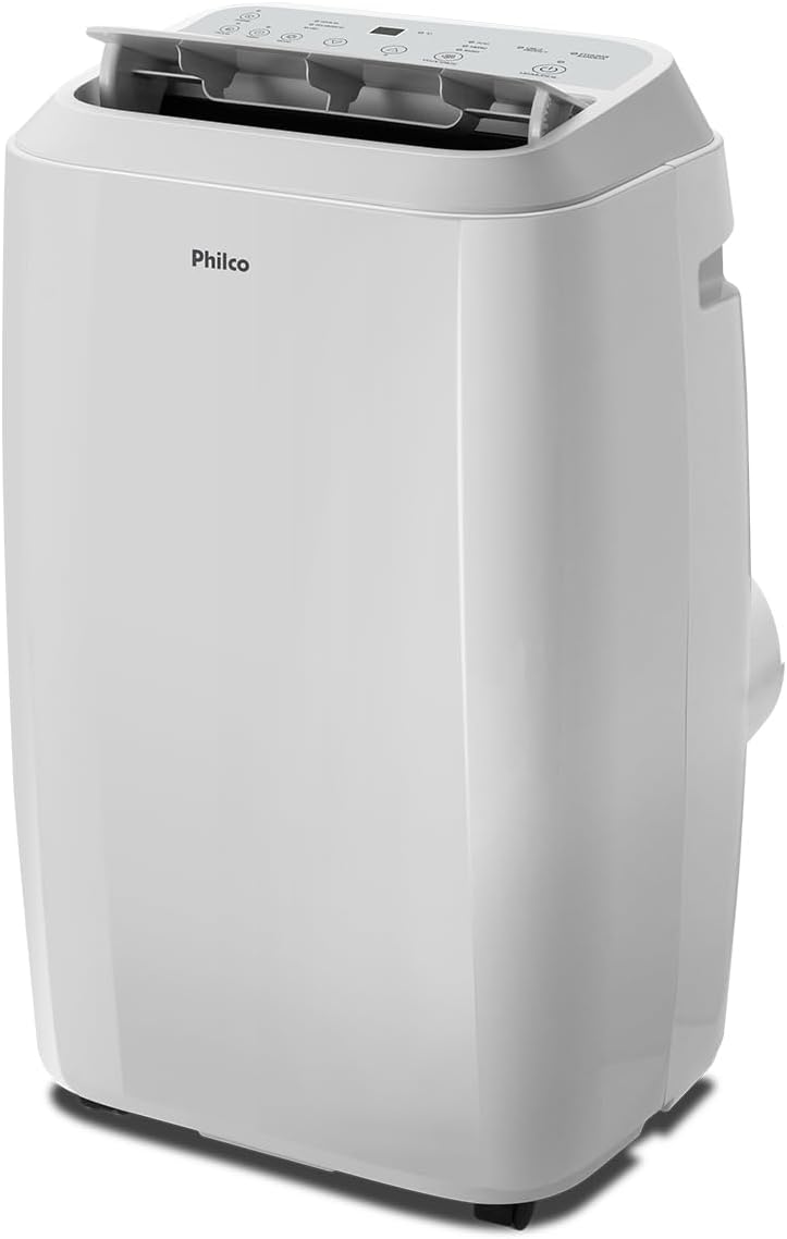 Ar Condicionado Portátil Philco 12000 Btus branco visão frontal