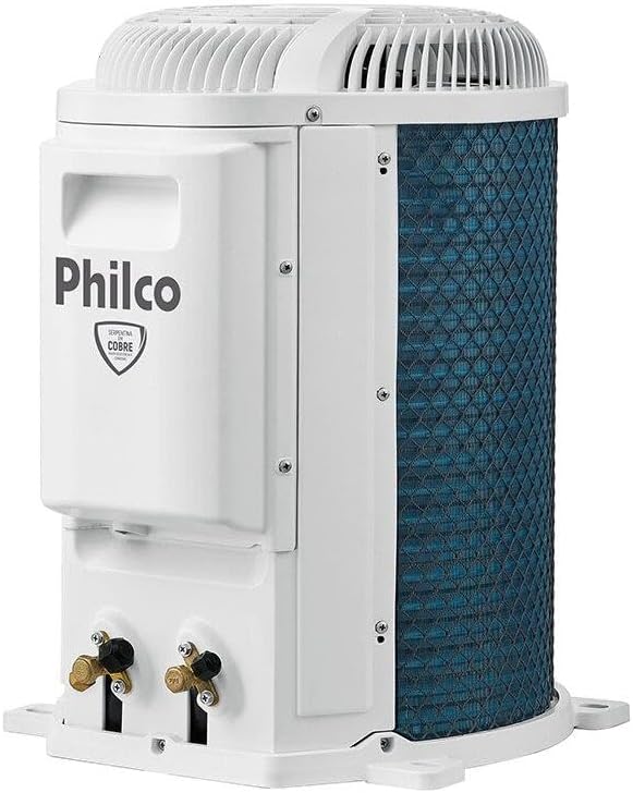 Unidade externa lateral do ar-condicionado Philco Split Inverter 9000 Btus