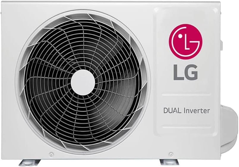 Unidade Externa Ar Condicionado LG Dual Inverter 12000 Btus Branco