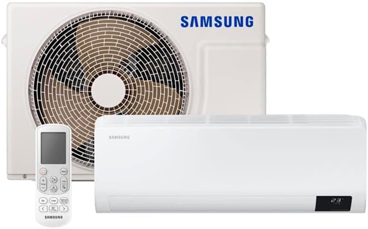 Ar condicionado Samsung Hi Wall Digital Ultra Inverter 22000 Btus com controle remoto.