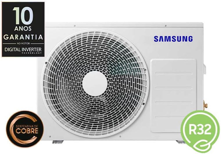 Unidade externa Ar-condicionado Samsung 12000 Btus com garantia 10 anos e gás R32