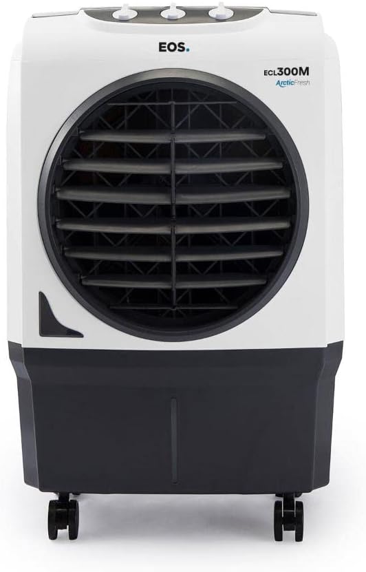 Climatizador de ar profissional EOS ECL300M PRO 30L 220V frontal com grelha circular preta