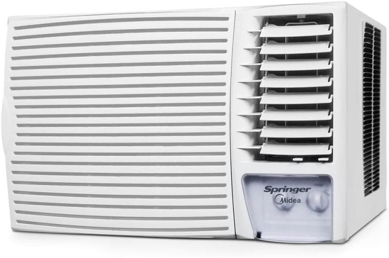 Ar-condicionado de janela Springer Midea ZCK185BB 18000 BTUs só frio 220V branco