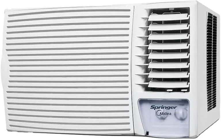 Ar condicionado de janela mecânico Springer Midea branco 27.000 BTU/h frio 220V