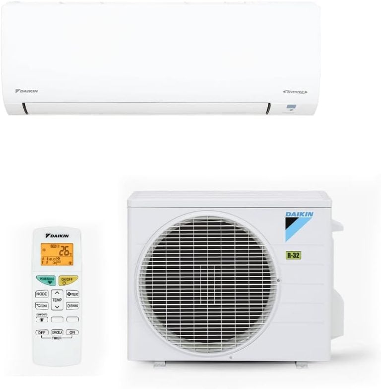 Ar Condicionado Split Daikin EcoSwing Gold 9.000 Btus com unidade interna, externa e controle remoto