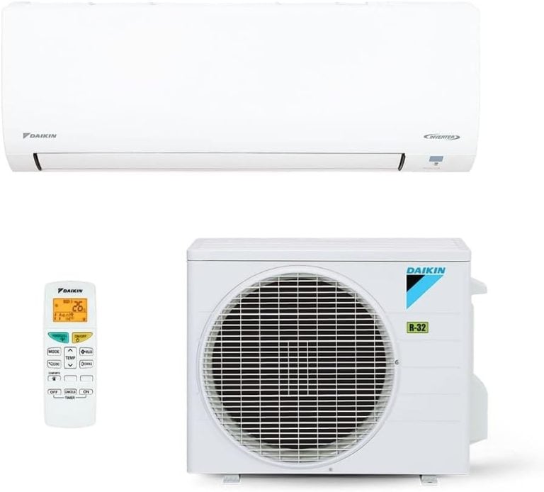 Ar-condicionado split Daikin Ecoswing 24000 BTUs unidade interna externa controle remoto branco