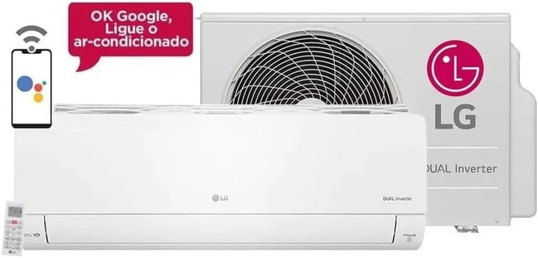 Ar condicionado Split LG Dual Voice 24000 BTU com comando por voz via Google