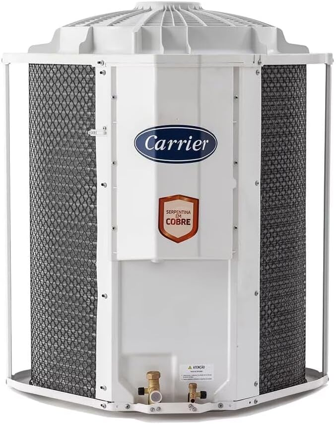 Unidade externa do Ar-condicionado Split Teto Carrier Xperience 30000 Btus Só Frio com serpentina cobre.