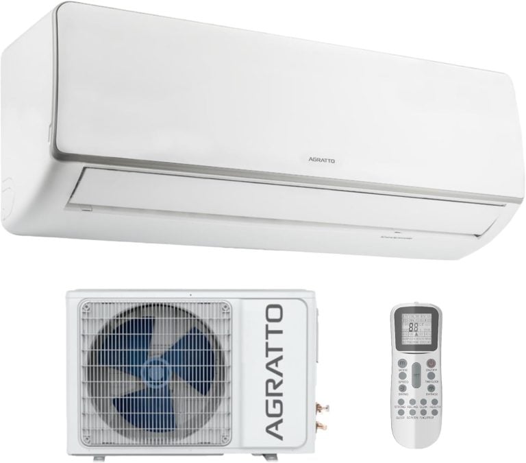 Ar Condicionado Split Agratto Hi Wall Neo Inverter 9.000 Btu/h branco com controle remoto e unidade externa