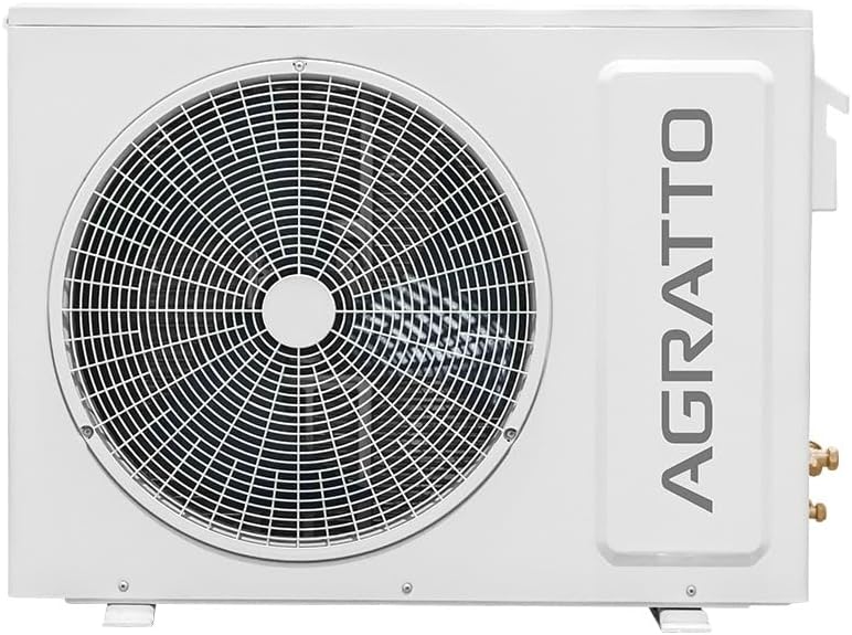Unidade externa do ar-condicionado split HW Agratto Fit 18.000 BTUs só frio 220V com ventilador circular.