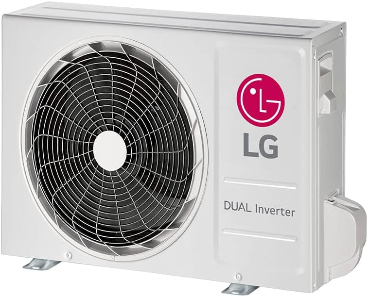 Unidade Externa Ar Condicionado LG Dual Inverter Vista Lateral