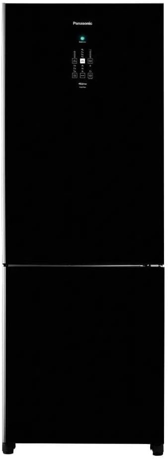 Geladeira Panasonic Frost Free 480L A+++ Black Glass NR-BB71GVF preta painel digital