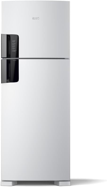 Refrigerador Consul Frost Free 451 Litros CRM56FB branco duas portas com painel preto