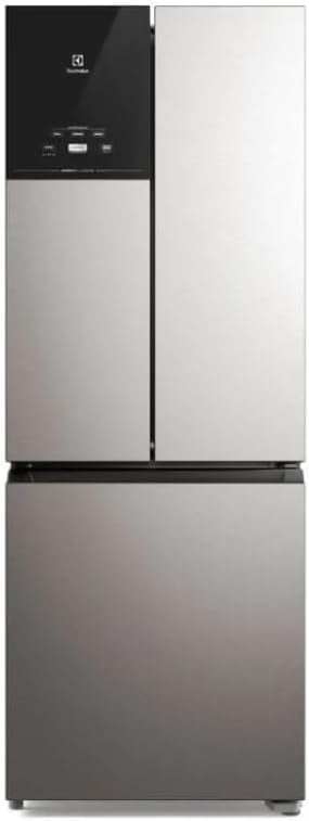 Geladeira Electrolux Frost Free Inverter 480L 3 portas inox com painel digital preto