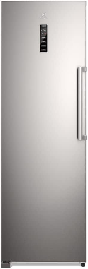 Freezer vertical Electrolux Experience FTI4S inox com painel digital