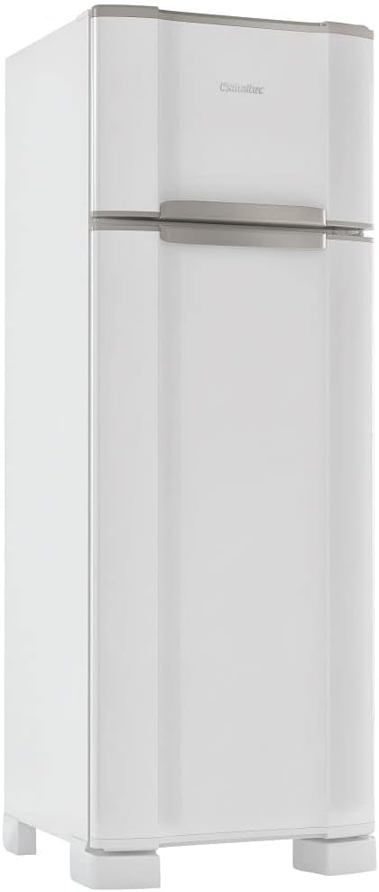 Refrigerador branco Esmaltec 306L 2 portas classe A 220V