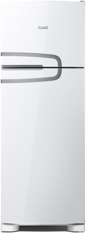 Geladeira Consul Frost Free Duplex 340 litros branca vista frontal com duas portas separadas