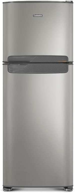 Refrigerador Continental 472L 2 portas Frost Free platinum frontal direto