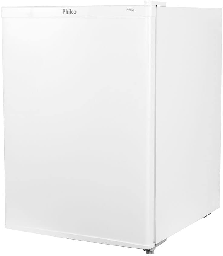 Frigobar Philco Pfg85b 68 litros branco vista lateral direita