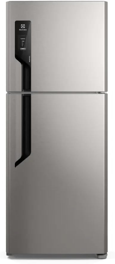 Geladeira Electrolux Frost Free 431 litros inox duplex vista frontal