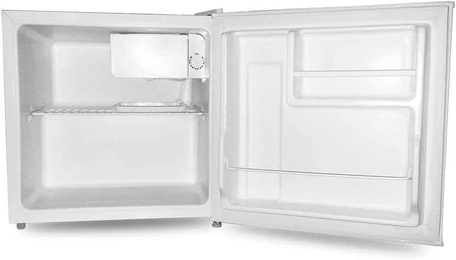 Interior do Frigobar Philco Pfg50b 47 litros aberto com termostato