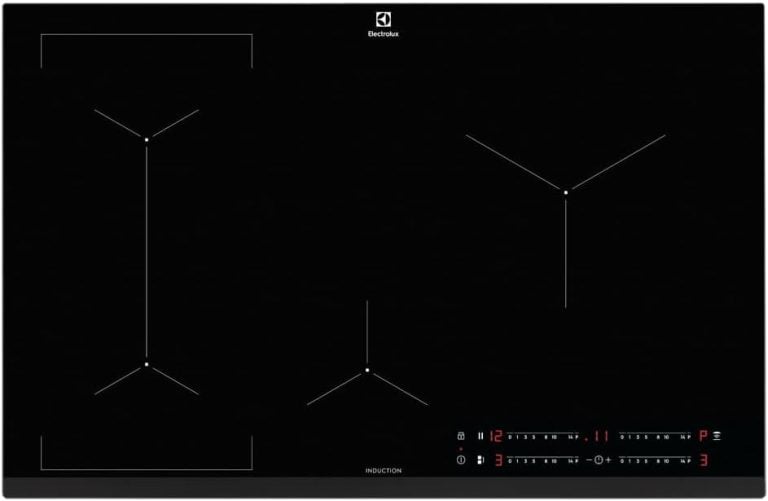 Cooktop de indução preto Electrolux 4 zonas painel touch digital