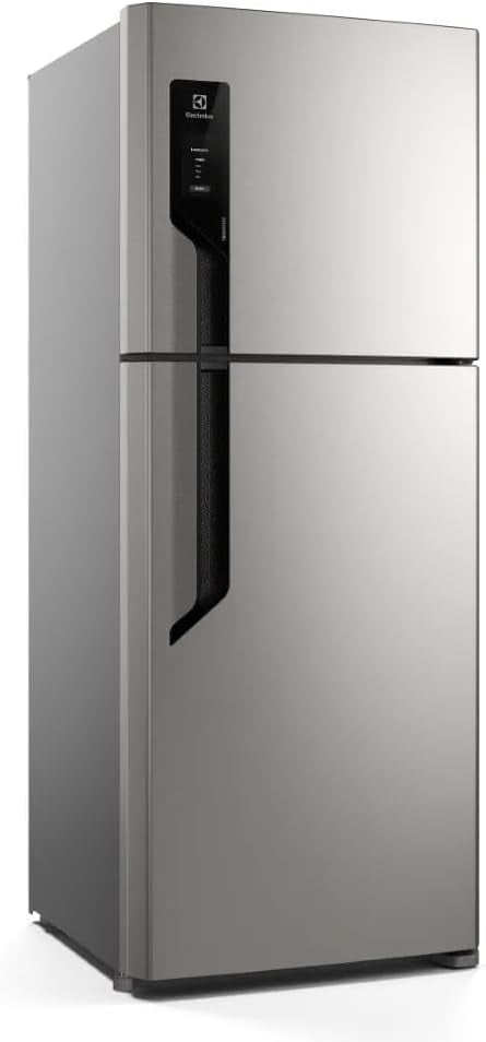 Geladeira Electrolux Frost Free 431 litros inox duplex com painel digital