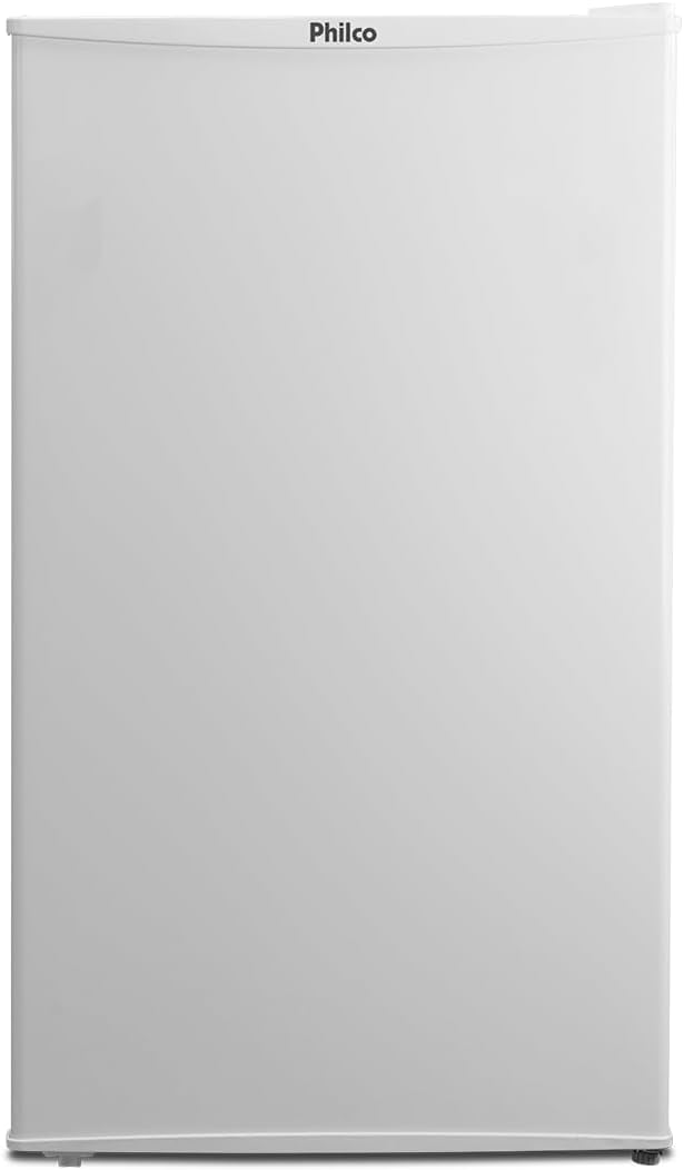 Frigobar Philco 93L branco com porta fechada vista frontal