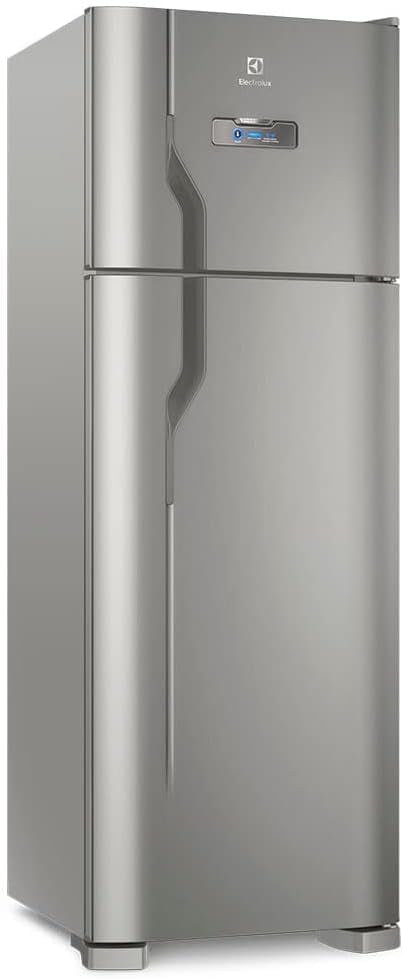 Geladeira Electrolux Frost Free inox 310L TF39S 220V vista lateral