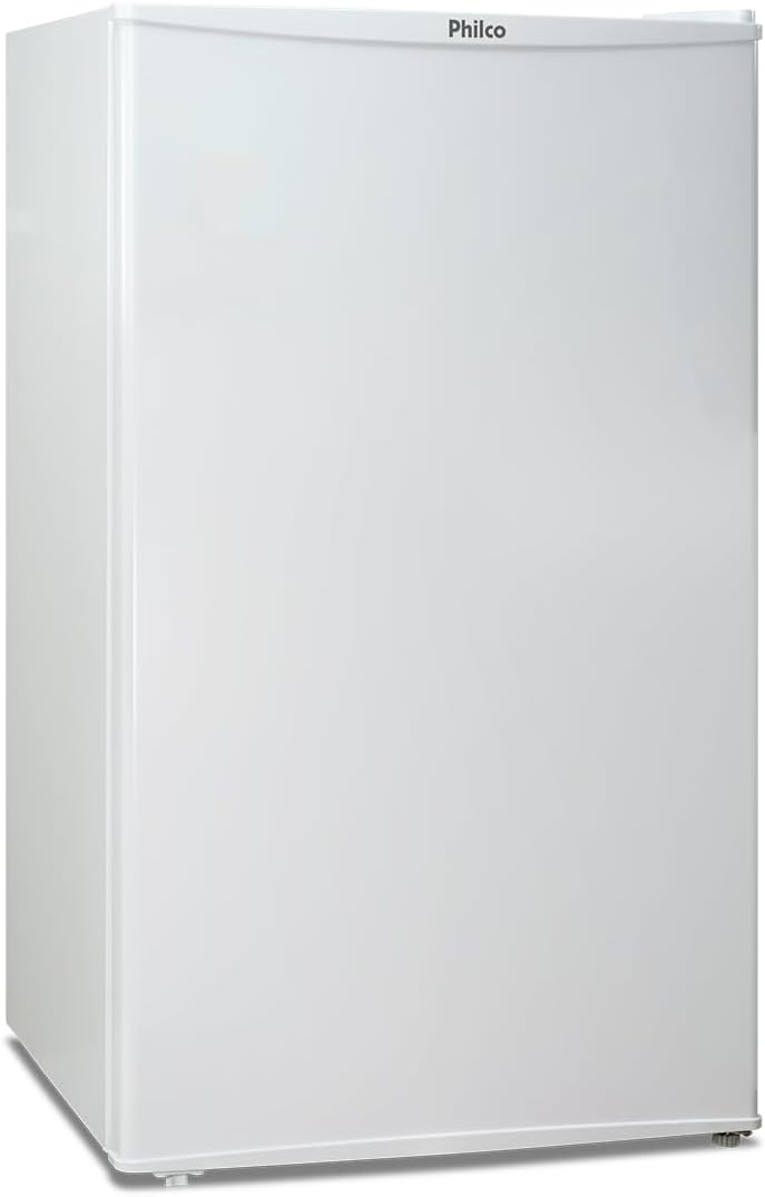 Frigobar Philco PFG114 93L branco vista lateral direita