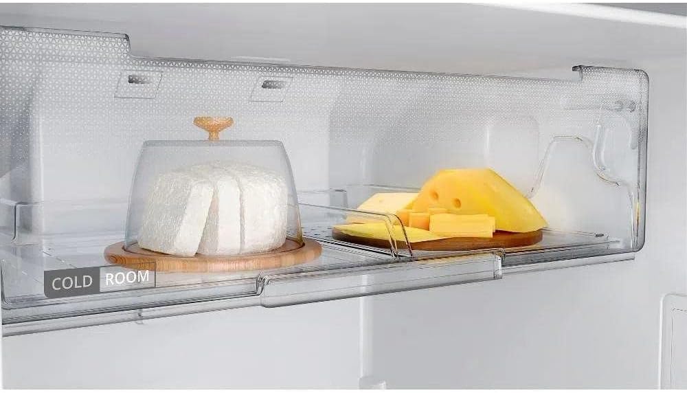 Compartimento Cold Room para queijos na geladeira Brastemp Frost Free