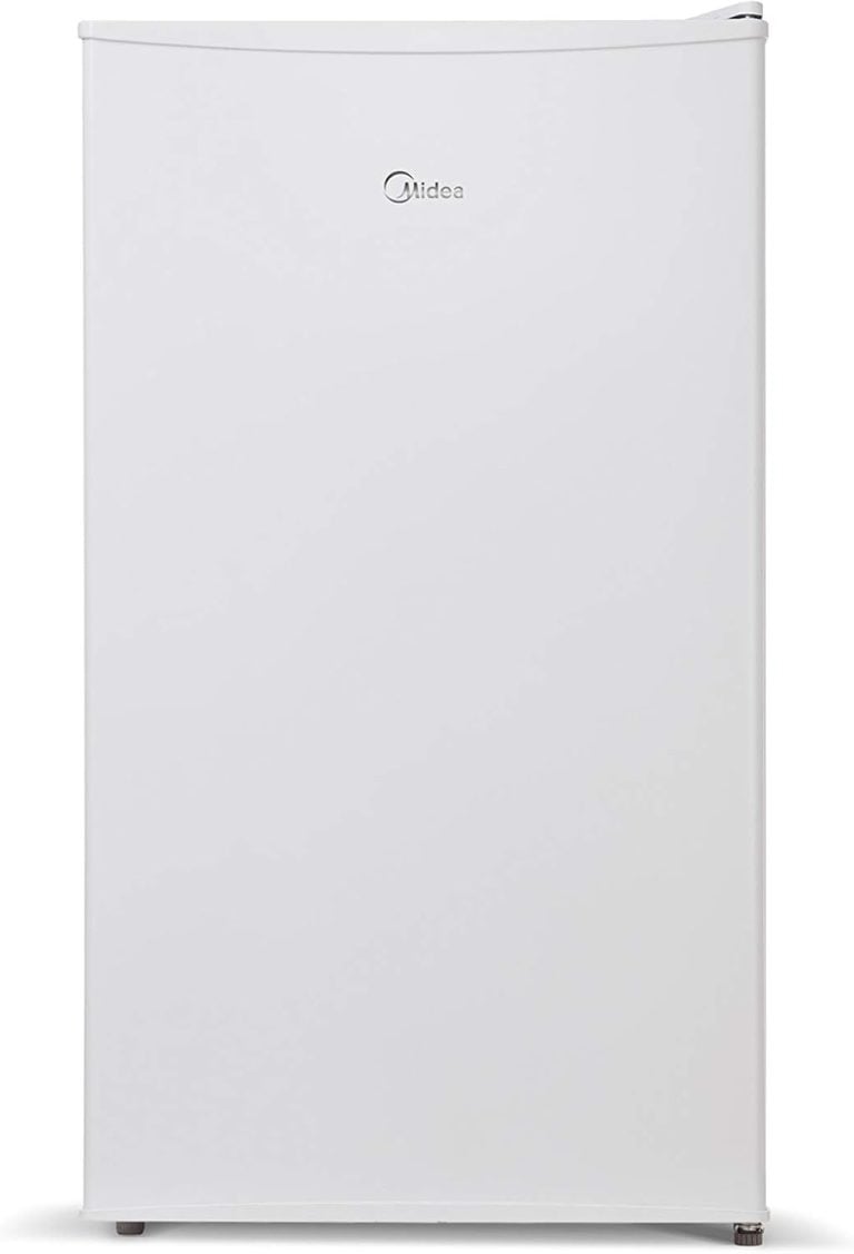 Frigobar branco Midea 93L 110v vista frontal porta fechada