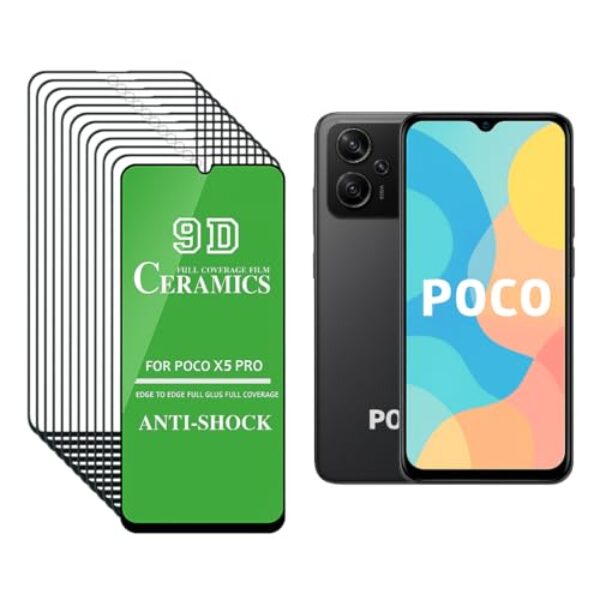 12 Películas de Cerâmica 9D Para Todos Modelos Poco: C50 C51 C61 F4 F6 F5 M2 M3 M6 X5 X6 PRO PLUS (M3)