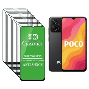 25 Películas de Cerâmica 9D Para Todos Modelos Poco: C50 C51 C61 F4 F6 F5 M2 M3 M6 X5 X6 PRO PLUS (C50)