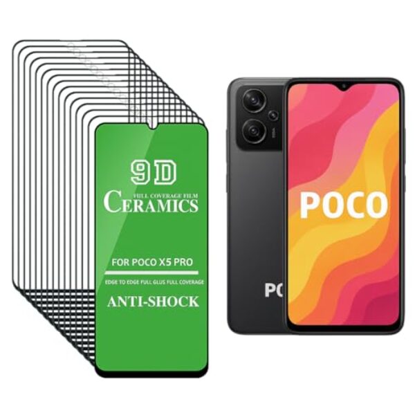 25 Películas de Cerâmica 9D Para Todos Modelos Poco: C50 C51 C61 F4 F6 F5 M2 M3 M6 X5 X6 PRO PLUS (C50)