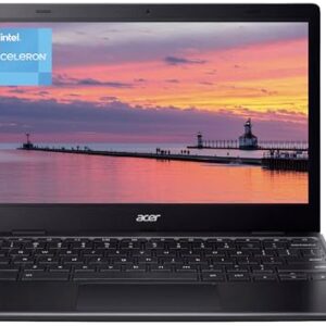 acer Laptop 311 Chromebook 2025 com luz fina, tela HD de 11,6 polegadas, processador Intel N4500 dual-core (até 2,80 GHz), 4 GB de RAM, 64 GB de eMMC, Wi-Fi 5, bateria para webcam 8+ horas, SO Chrome