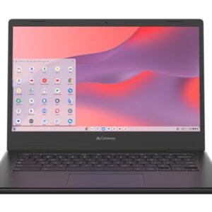 acer Laptop Gateway Chromebook 314 CBO314-1H-C476 | Intel Celeron N4500 | Tela Full HD de 14 polegadas (1920 x 1080) | 4 GB LPDDR4X | 64 GB eMMC | Wi-Fi 5 802.11ac | Chrome OS | Estrela preta