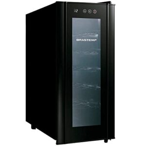 Adega Climatizada Brastemp 12 Garrafas All Black Preto BZC12B 220V