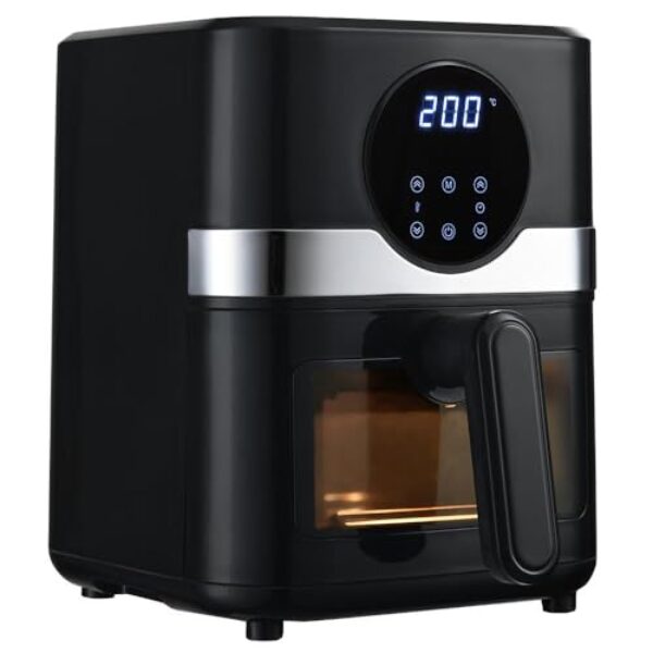Air Fryer Fritadeira Elétrica Digital Extream 4,3l - 127v - Prata