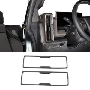 Aotumcer Acabamento de saída de ar lateral do painel do carro compatível com 2023 2024 2025 2026 Hummer EV Acessórios SUV/caminhonete Modelo de caminhonete Ar Condicionado Saída Painel Moldura