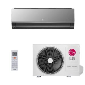 Ar-Condicionado LG AI DUAL Inverter Voice ARTCOOL UV Nano 18.000 BTUs Quente/Frio 220V - S3-W18KLR7A