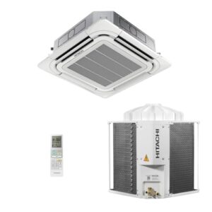 Ar-Condicionado Split Cassete 4 Vias Hitachi Air Core 48.000 BTUs Só Frio 380V Trifásico