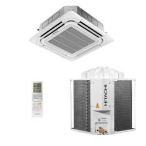 Ar-Condicionado Split Cassete 4 Vias Hitachi Air Core 55.000 BTUs Só Frio 380V Trifásico