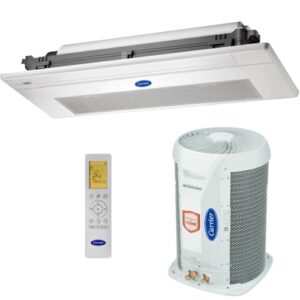 Ar-Condicionado Split Cassete Carrier 1 Via 18000 BTUS Quente e Frio Inverter 220V Monofásico 38TVQD18515MC
