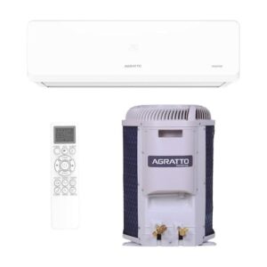 Ar-Condicionado Split HW Agratto Fit Top 12.000 BTUs R-32 Só Frio 220V