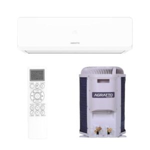 Ar-Condicionado Split HW Agratto Fit Top 9.000 BTUs R-32 Só Frio 220V
