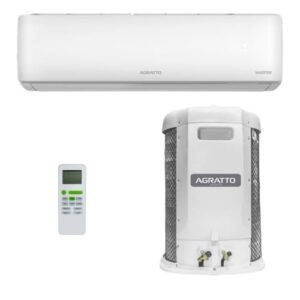 Ar-Condicionado Split HW Inverter Agratto Liv Top 30.000 BTUs R-32 Só Frio 220V