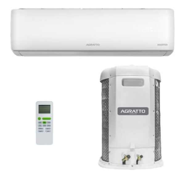 Ar-Condicionado Split HW Inverter Agratto Liv Top 30.000 BTUs R-32 Só Frio 220V