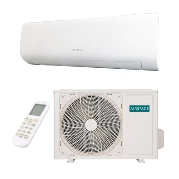 Ar-condicionado Split Inverter 18000 Btus Fujitsu Airstage Essencial com Sensor High Wall Quente e Frio Aska18kpba/ Aoka18kpba 220v