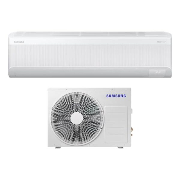 Ar-condicionado Split Samsung Inverter WindFree Connect AI 24.000 BTUs Quente e Frio Sem Vento AR24DXFAAWKNAZ 220V